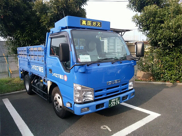 LPガスやフロンガスの配送