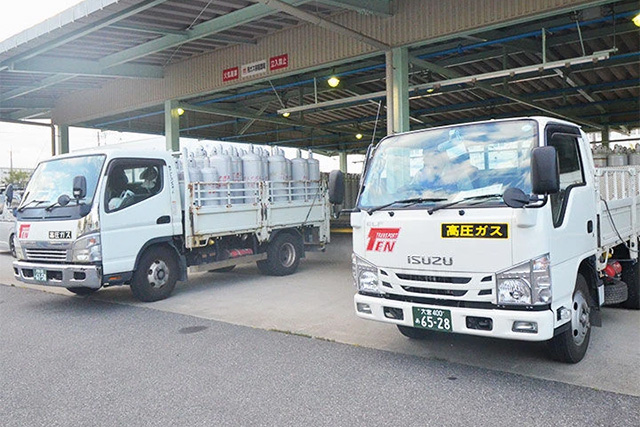 暮らしを支えるインフラとして地域に貢献するガス配送